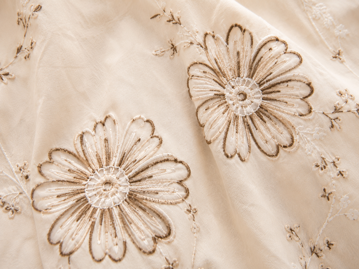 Blouse Florale Brodée